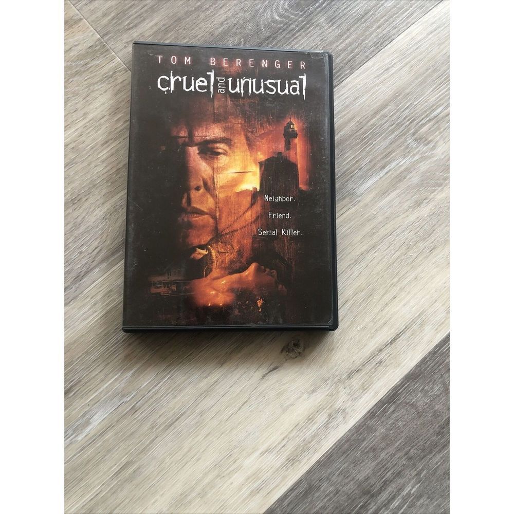 *Cruel and Unusual TOM BERENGER (DVD, 2002). Pre Owned